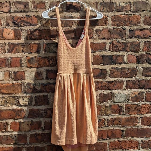 Anthropologie Women's Mini Dress - Orange - 10 on Productcaster.