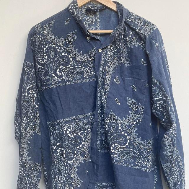 Men's Shirt - Blue - L on Productcaster.