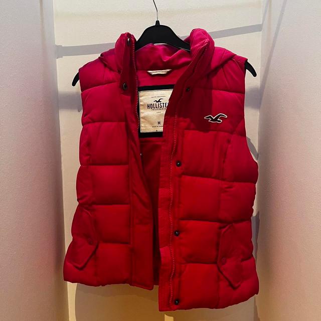 Hollister Co. Women's Gilet - Pink - S on Productcaster.