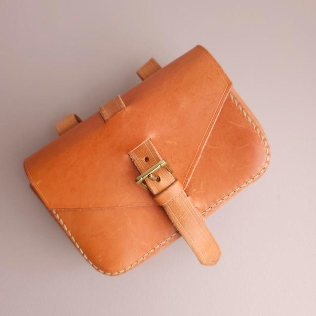 Women's Leather Bag - Tan on Productcaster.