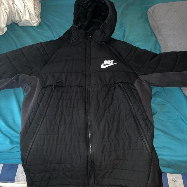 Nike Men's Jacket - Black - M on Productcaster.