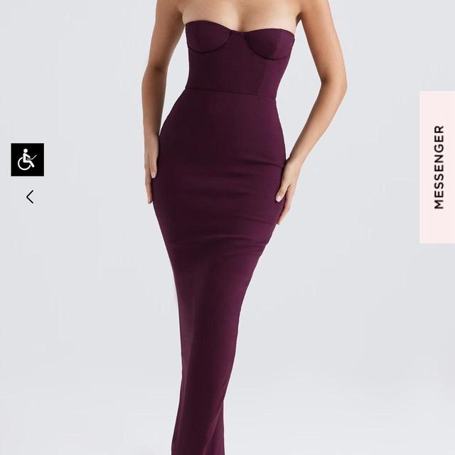 House of CB Women's Pencil Dress - Purple - L on Productcaster.