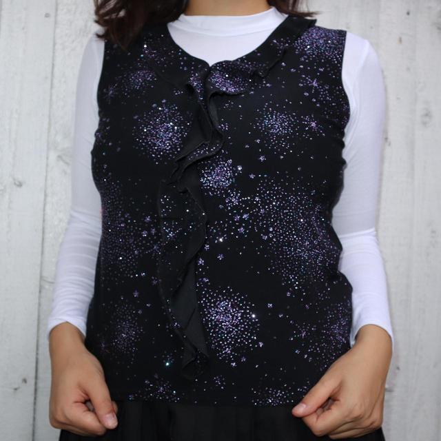 Vintage Women's Vest - Black - 12 on Productcaster.