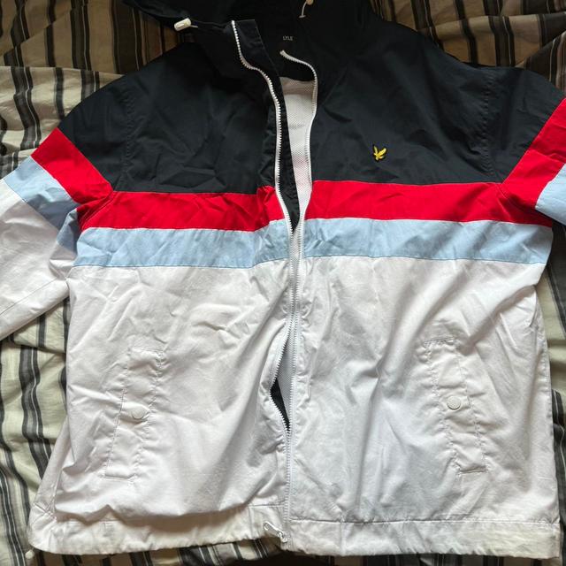 Lyle & Scott Men's Lightweight Jacket - Multi/White - XXL on Productcaster.