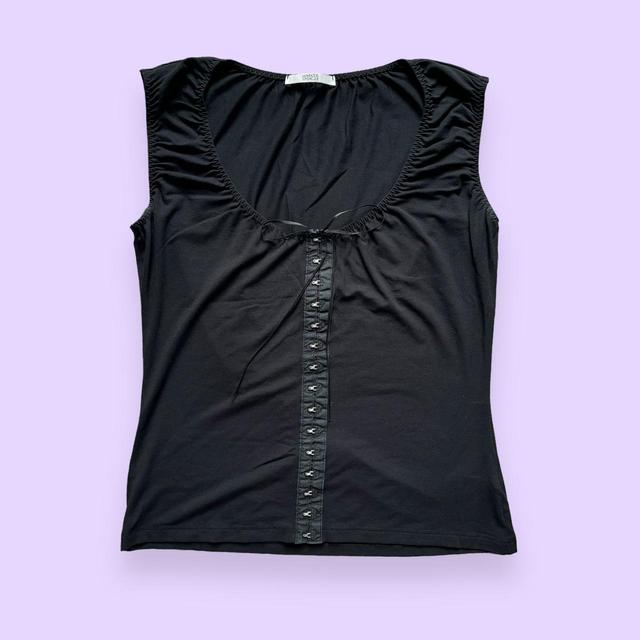 Marks & Spencer Women's Vest - Black - 10 on Productcaster.