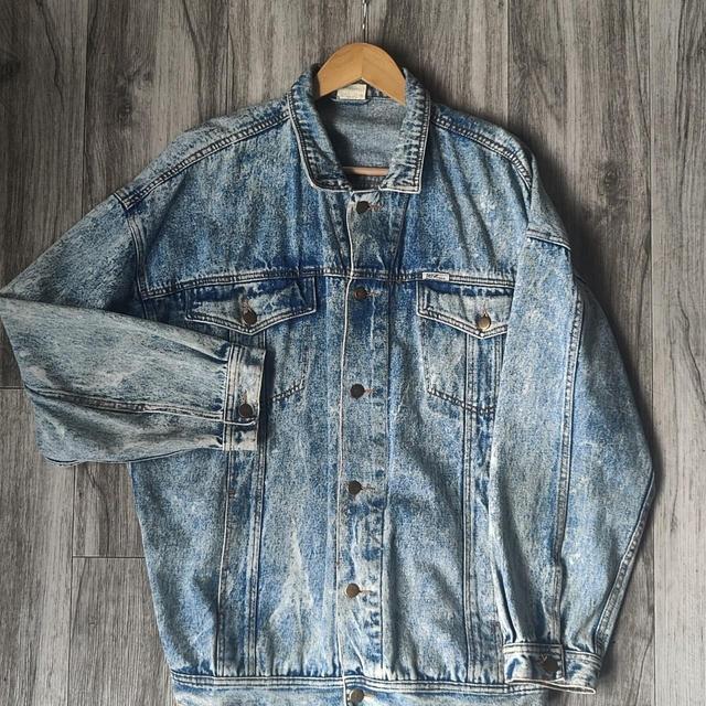 Vintage Supply Men's Denim Jacket - Blue - L on Productcaster.