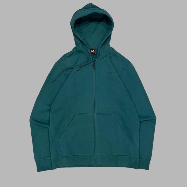 Oakley Men's Hoodie - Green - M on Productcaster.