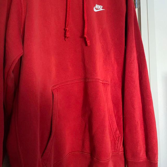 Nike Women's Hoodie - Red - S on Productcaster.