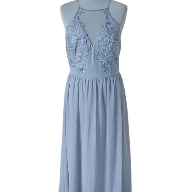 Chi Chi London Women's Maxi Dress - Blue - 16 on Productcaster.