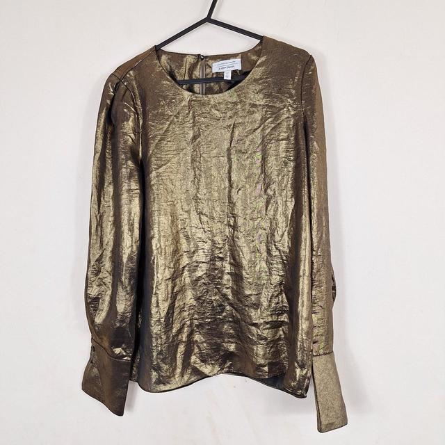 & Other Stories Women's Blouse - Gold - 6 on Productcaster.