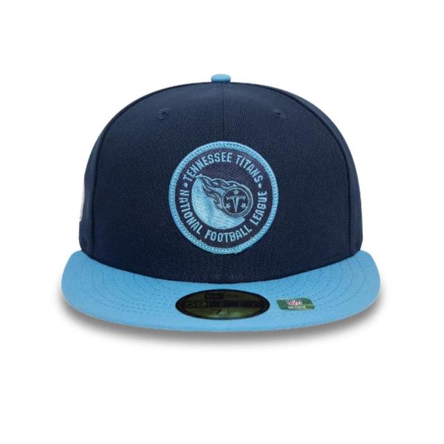 New Era Men's Casual Hat - Navy/Blue on Productcaster.