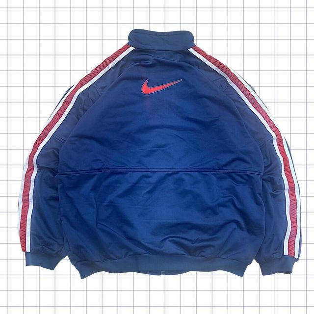 Nike Men's Jacket - Blue - L on Productcaster.