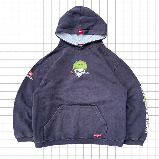 Quiksilver Men's Sweatshirt - Navy - S on Productcaster.