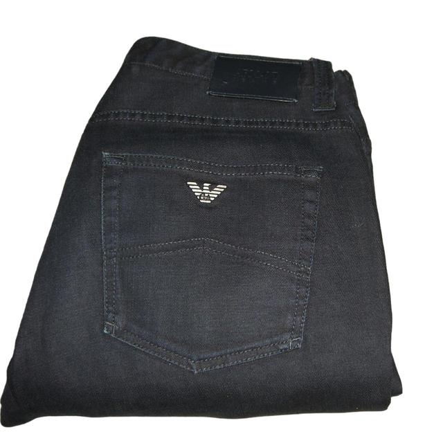 Armani Jeans Men's Slim Jeans - Blue - 32" on Productcaster.