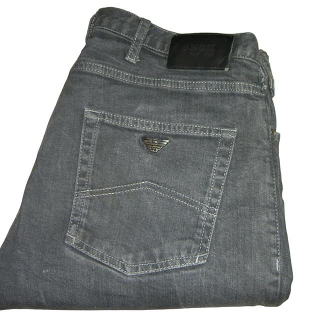 Armani Jeans Men's Slim Jeans - Grey - 36" on Productcaster.