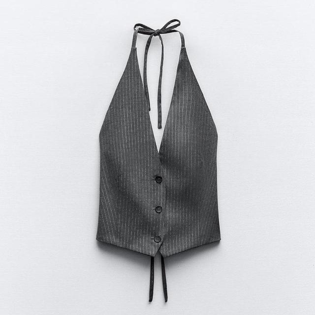 Zara Women's Waistcoat - Grey - L on Productcaster.