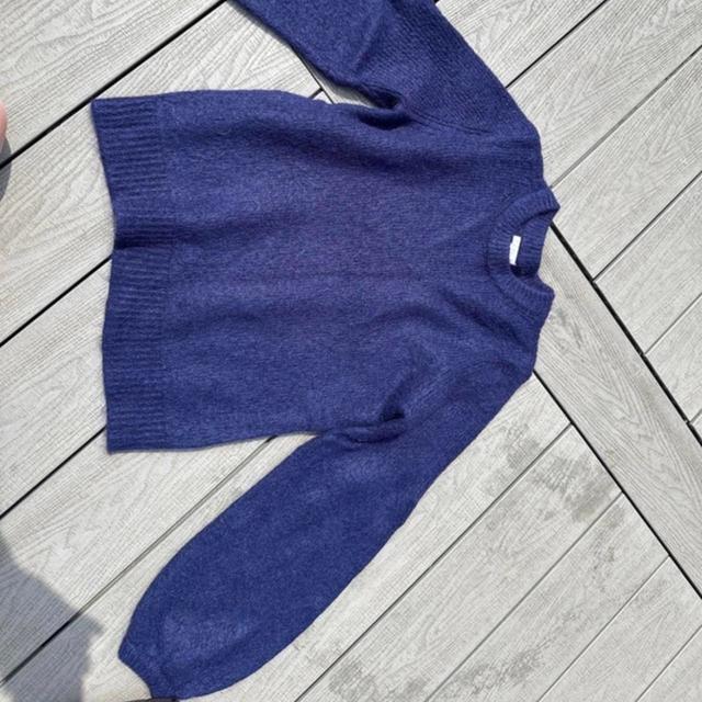 H&M Women's Jumper - Blue - M on Productcaster.