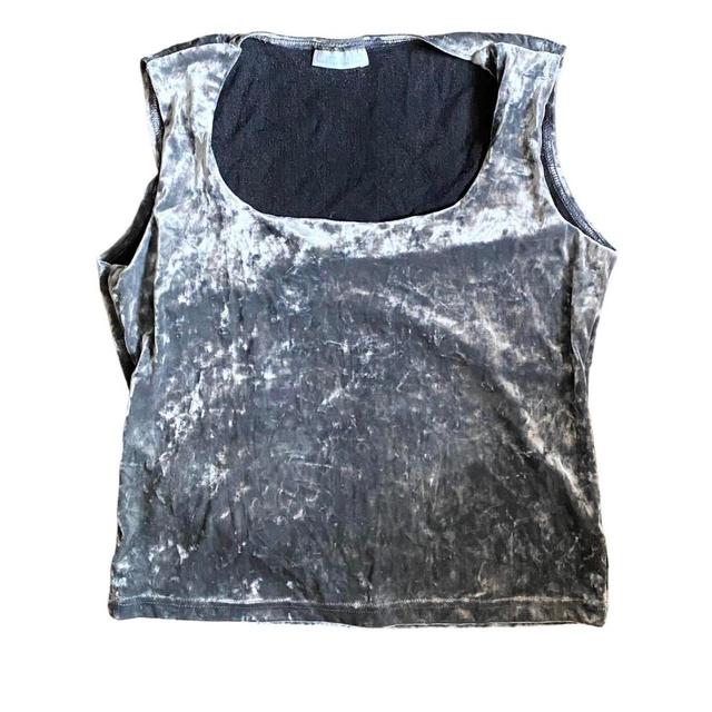 Reclaimed Vintage Women's Vest - Silver - M on Productcaster.