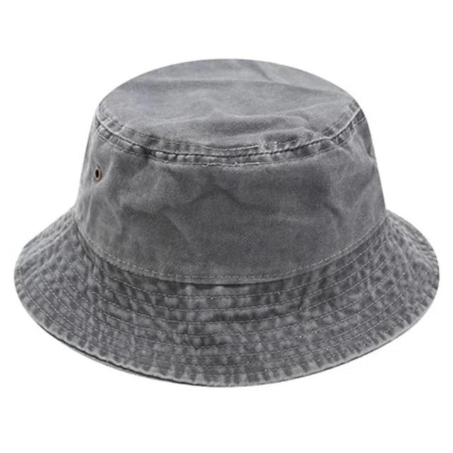 Women's Bucket hats - Grey/Black on Productcaster.