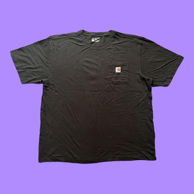 Carhartt Men's T-shirt - Black/Grey - XL on Productcaster.