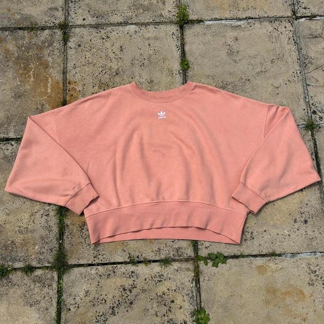 Adidas Originals Women's Sweatshirt - Orange/Pink - 14 on Productcaster.