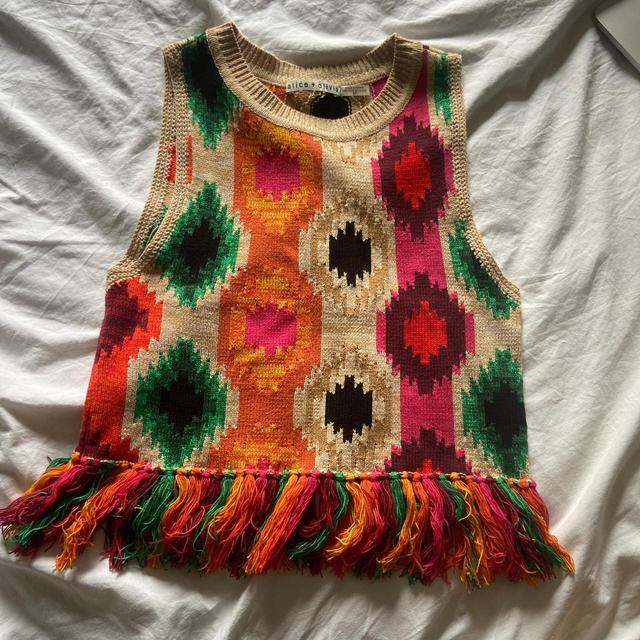 alice + olivia Women's Vest - Multi - 10 on Productcaster.