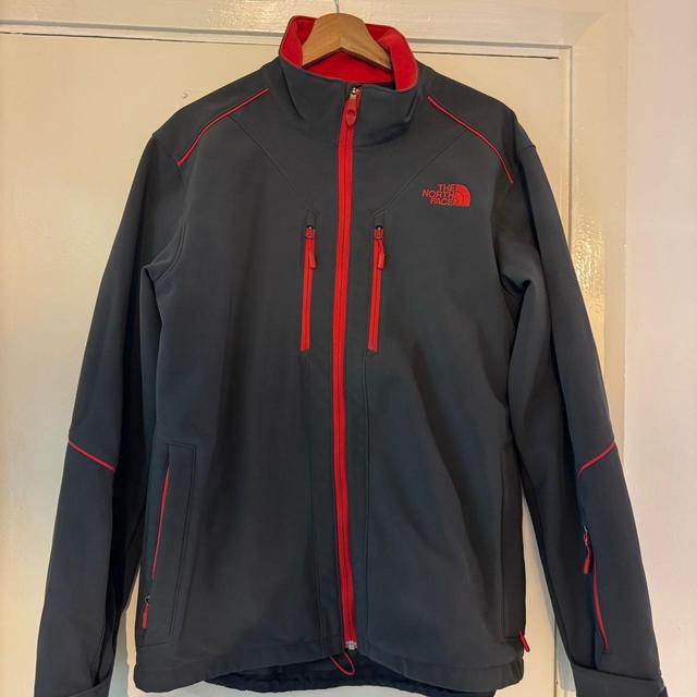 The North Face Men's Jacket - Black/Red - M on Productcaster.