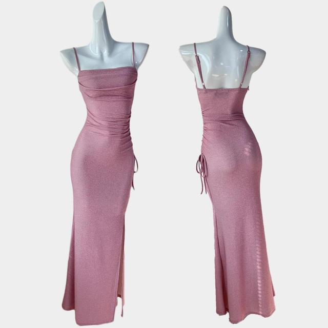 Vintage Women's A-line Dress - Pink - M on Productcaster.