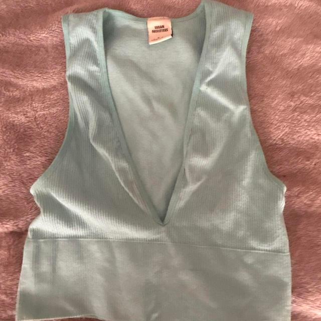 Urban Outfitters Women's Crop top - Blue - M on Productcaster.