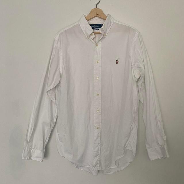 Ralph Lauren Men's Shirt - White - L on Productcaster.