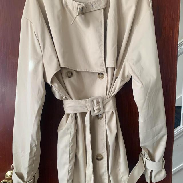 Camel Women's Trench - Tan/Cream - UK 16 on Productcaster.