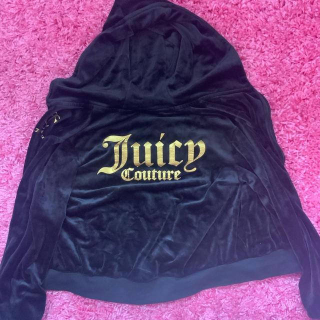 Juicy Couture Women's Casual Jacket - Black/Gold - S on Productcaster.