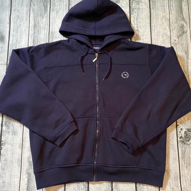 Diadora Women's Hoodie - Navy - 16 on Productcaster.