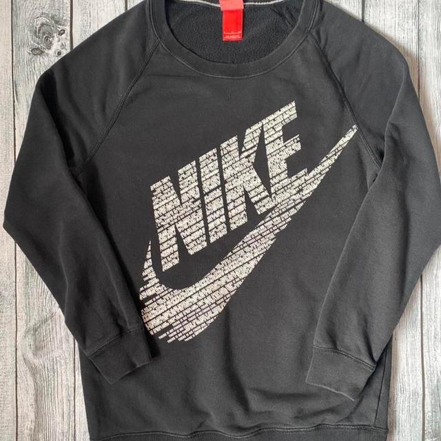 Nike Men's Sweatshirt - Black - S on Productcaster.