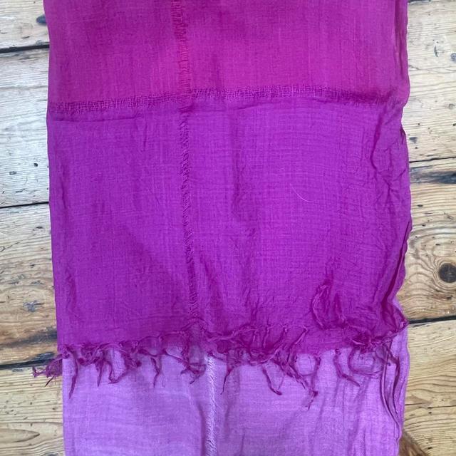 Women's Scarf - Pink/Purple on Productcaster.