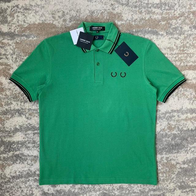 Comme des Garçons Men's Polo shirt - Green - M on Productcaster.