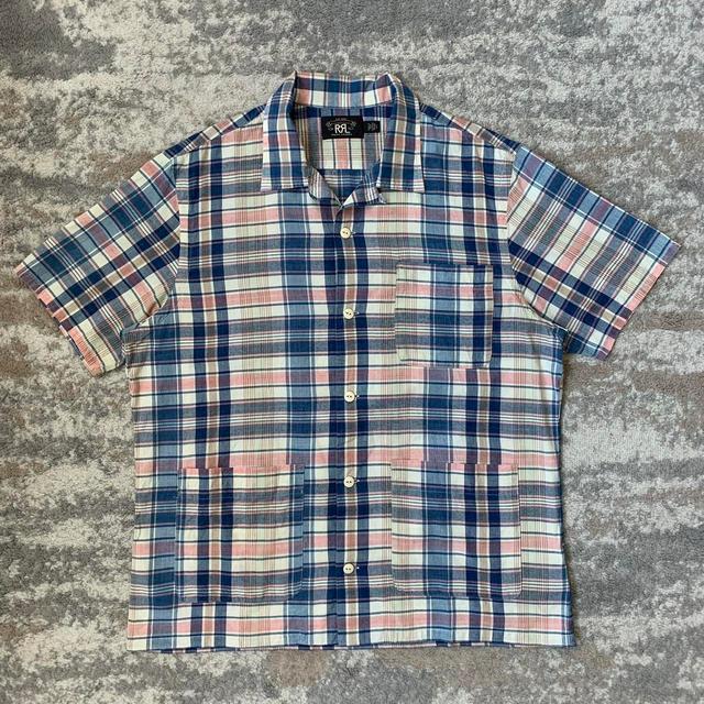 Ralph Lauren Men's Shirt - Multi/Blue - L on Productcaster.