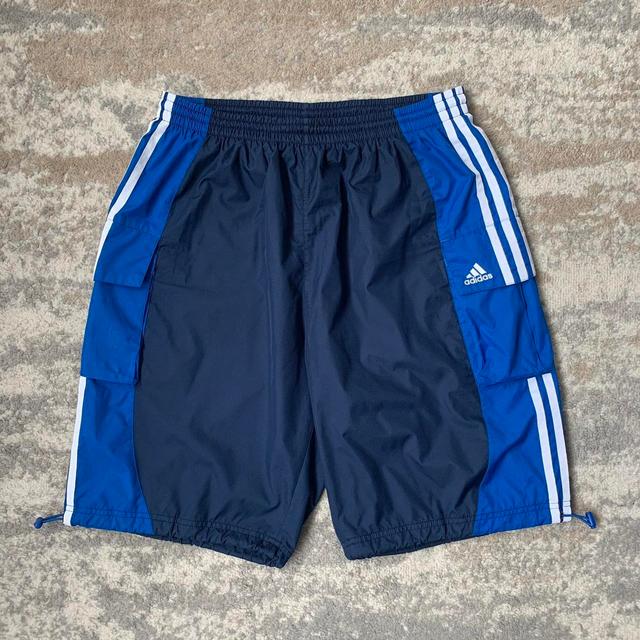 Adidas Men's Shorts - Blue/Navy - M on Productcaster.