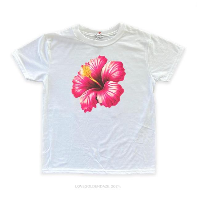 Custom Women's T-shirt - White/Pink - XS on Productcaster.