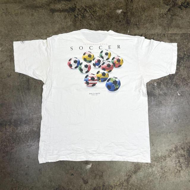 Vintage Men's T-shirt - White - XL on Productcaster.