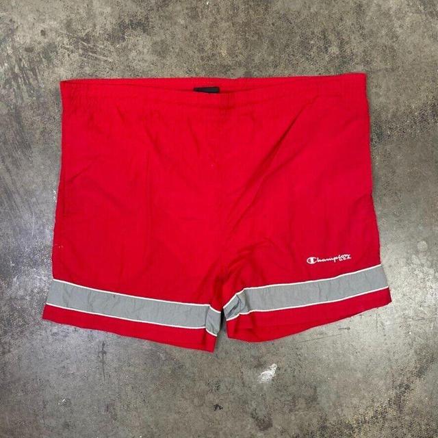 Champion Men's Shorts - Red - M on Productcaster.