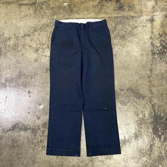 Dickies Men's Trousers - Blue - 36" on Productcaster.