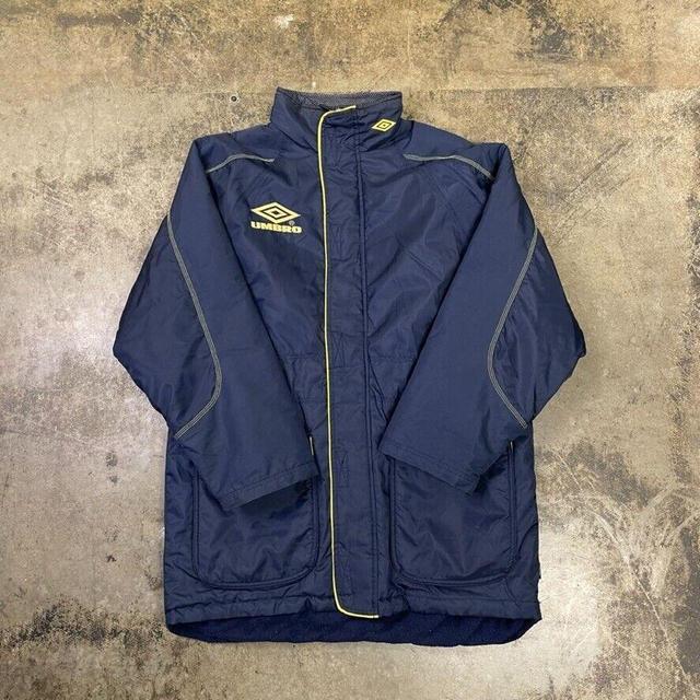 Umbro Men's Coat - Blue - S on Productcaster.