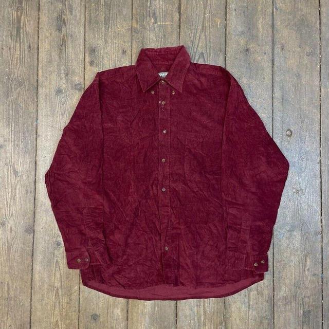 Vintage Men's Shirt - Red - M on Productcaster.