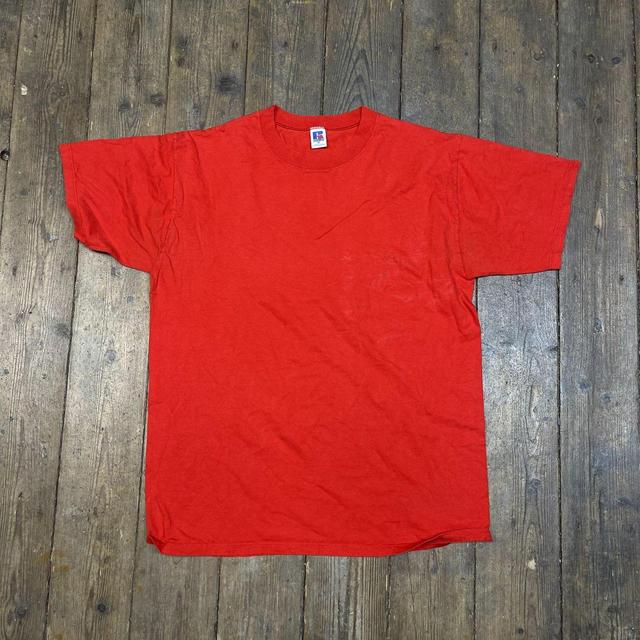 Russell Athletic Men's T-shirt - Red - XL on Productcaster.