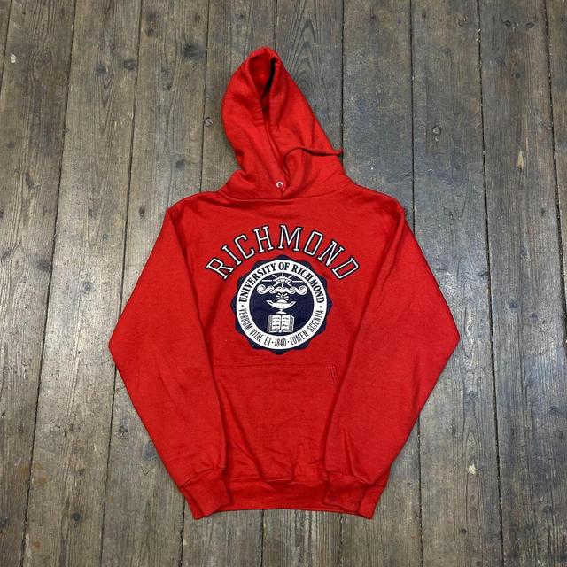 Vintage Men's Sweatshirt - Red - S on Productcaster.