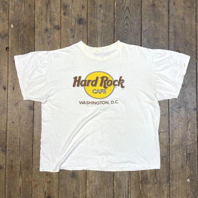 Vintage Men's T-shirt - White - L on Productcaster.