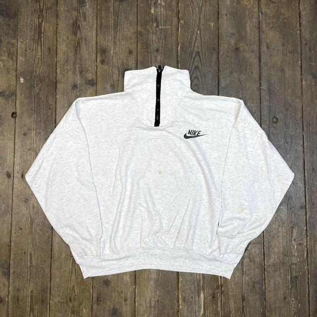 Nike Men's Sweatshirt - White - XXL on Productcaster.