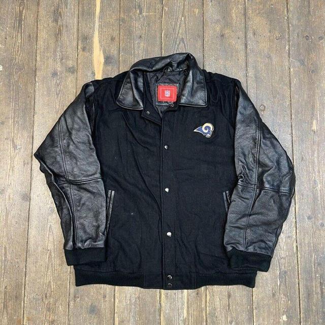 NFL Men's Jacket - Black - L on Productcaster.