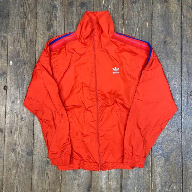 Adidas Men's Jacket - Red - M on Productcaster.